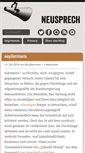 Mobile Screenshot of neusprech.org